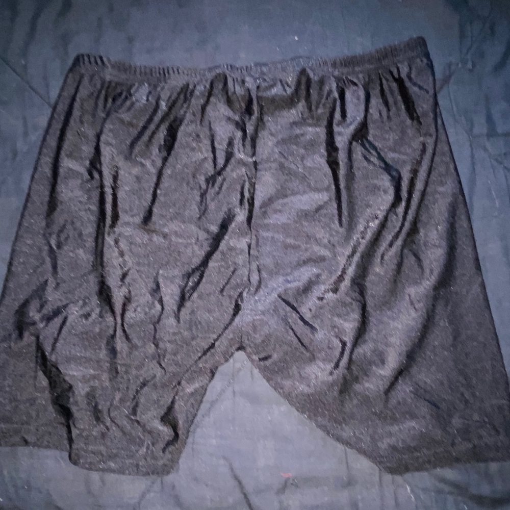 Shein black biker shorts